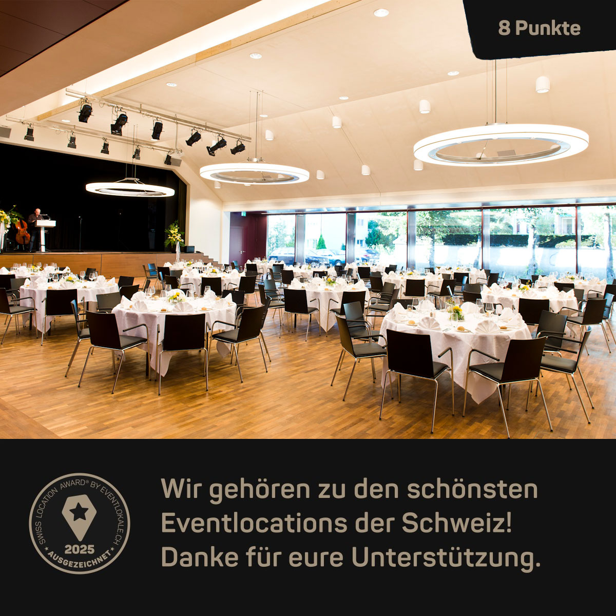 Eine der schönsten Eventlocations in der Schweiz